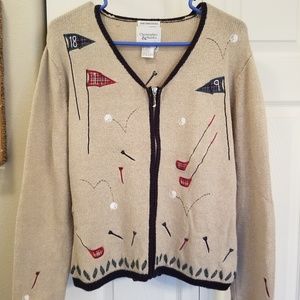 Adorable golf sweater